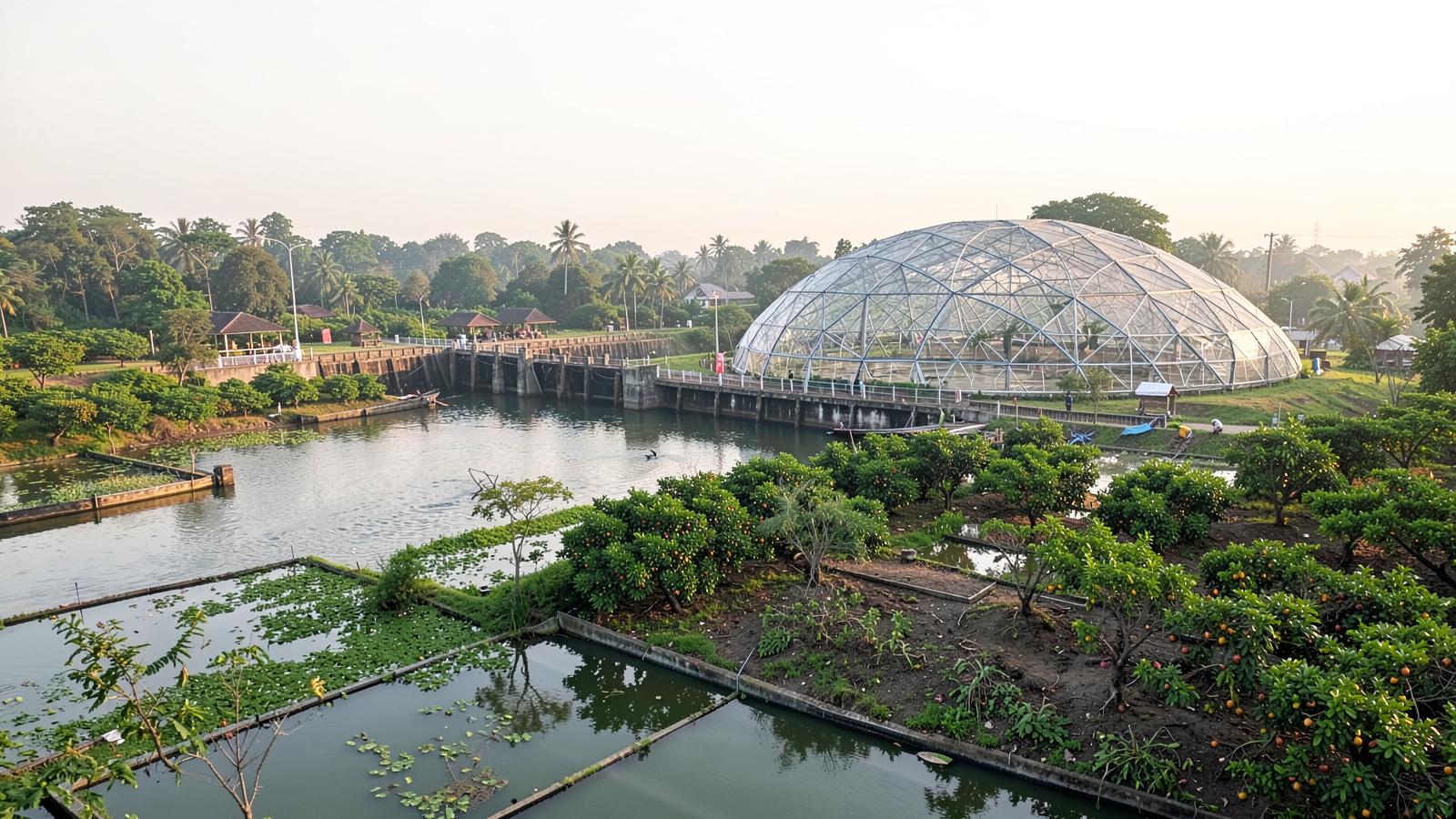 บรรยากาศพื้นที่เศรษฐกิจของชัยนาท